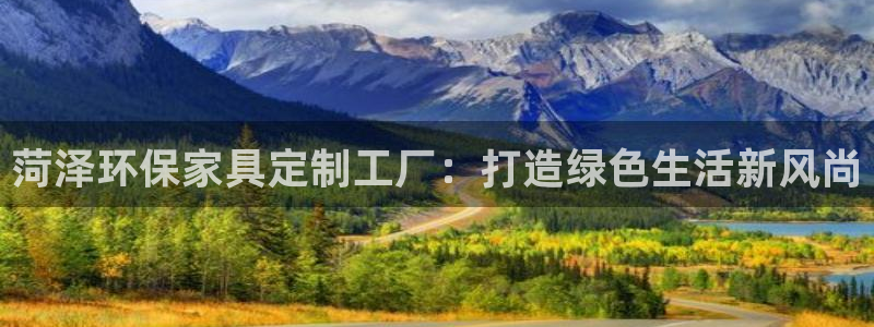 意昂5(KGAME)平台登录网址：菏泽环保家具定制工厂：打造